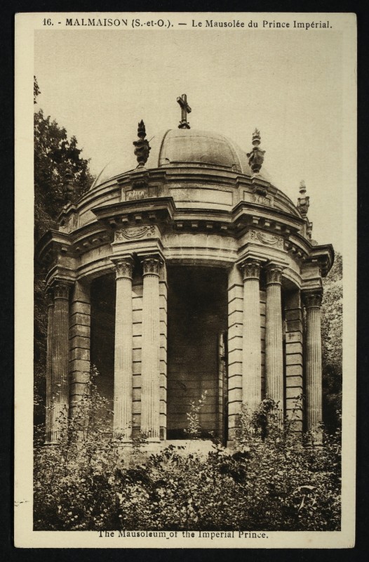 Carte postale ancienne Malmaison (S.-et O.). - Le Mausolée du Prince Impérial à Rueil-Malmaison