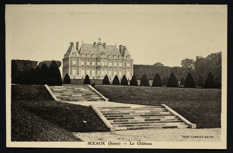Carte postale ancienne Château de Sceaux à Sceaux