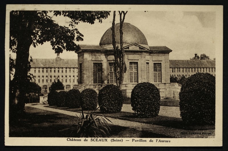 Carte postale ancienne Château de Sceaux - Pavillon de l'Aurore à Sceaux
