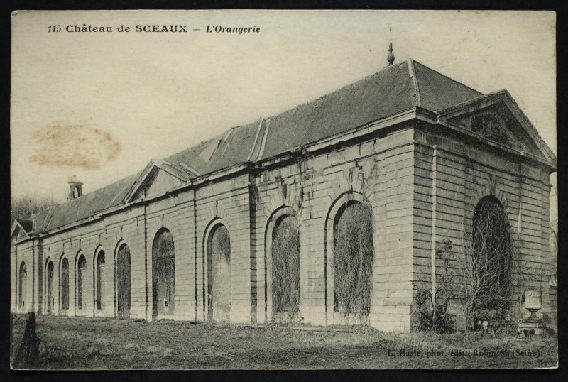 Carte postale ancienne L'Orangerie à Sceaux