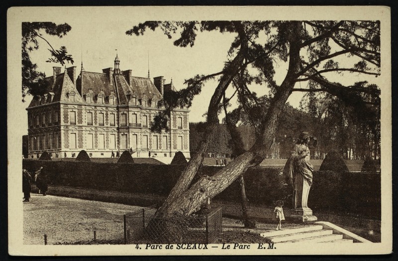 Carte postale ancienne Parc de Sceaux - Le Parc à Sceaux
