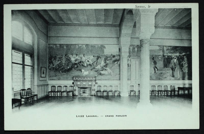 Carte postale ancienne Lycée Lakanal - Grand Parloir à Sceaux