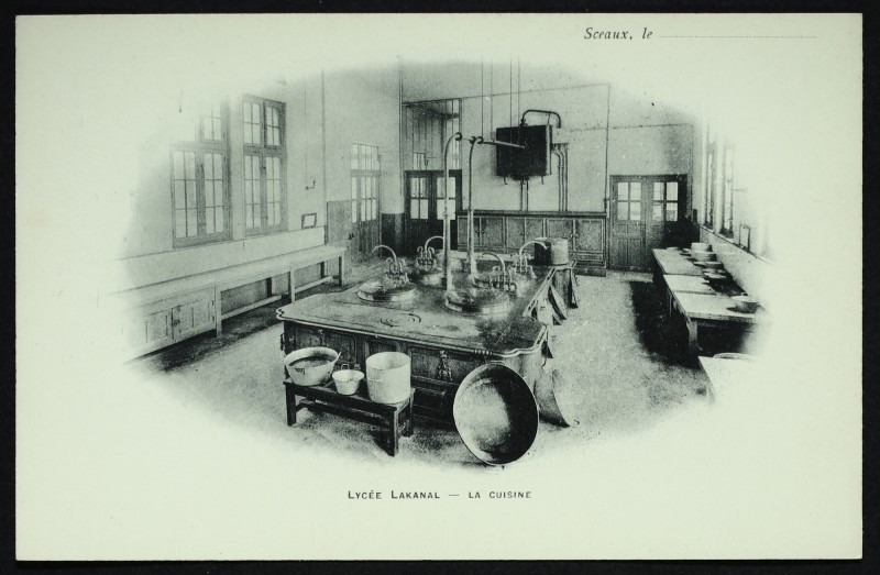 Carte postale ancienne Lycée Lakanal - La Cuisine à Sceaux