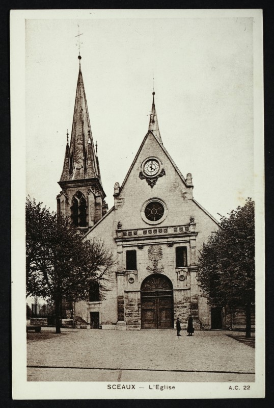 Carte postale ancienne L'Eglise à Sceaux