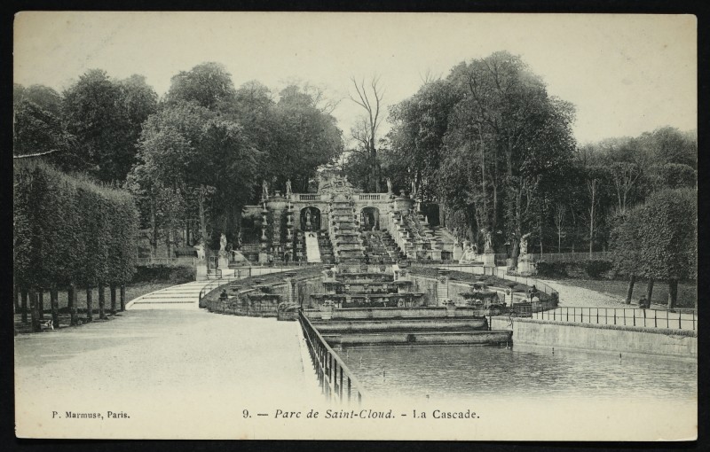 Carte postale ancienne La Cascade à Saint-Cloud