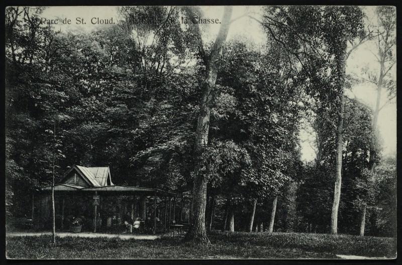 Carte postale ancienne Rendez-Vous de Chasse à Saint-Cloud