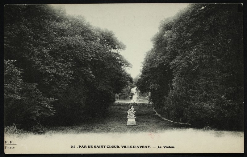 Carte postale ancienne Le Violon à Saint-Cloud