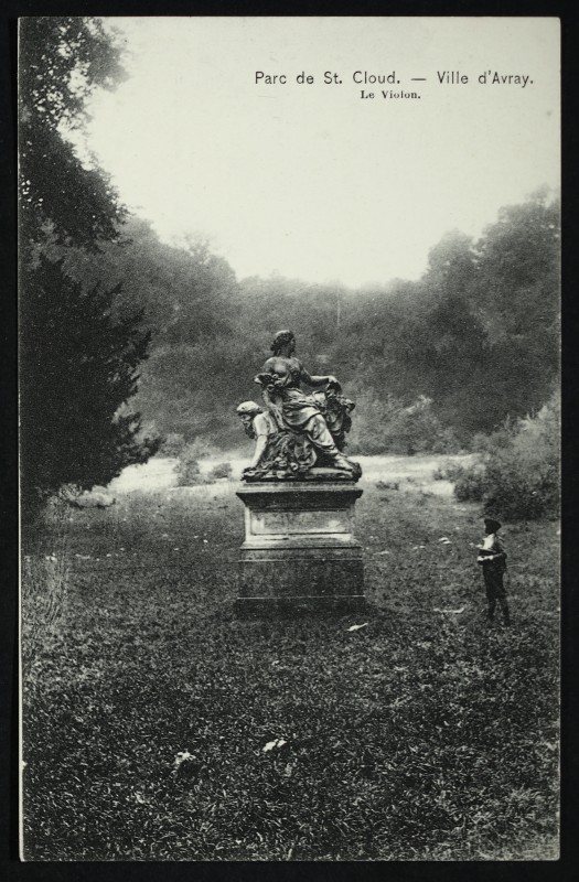 Carte postale ancienne Le Violon à Saint-Cloud