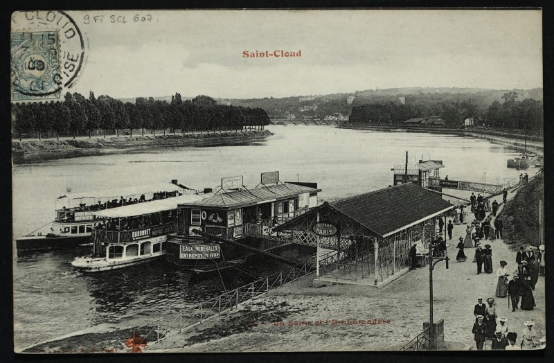 Carte postale ancienne Saint-Cloud à Saint-Cloud