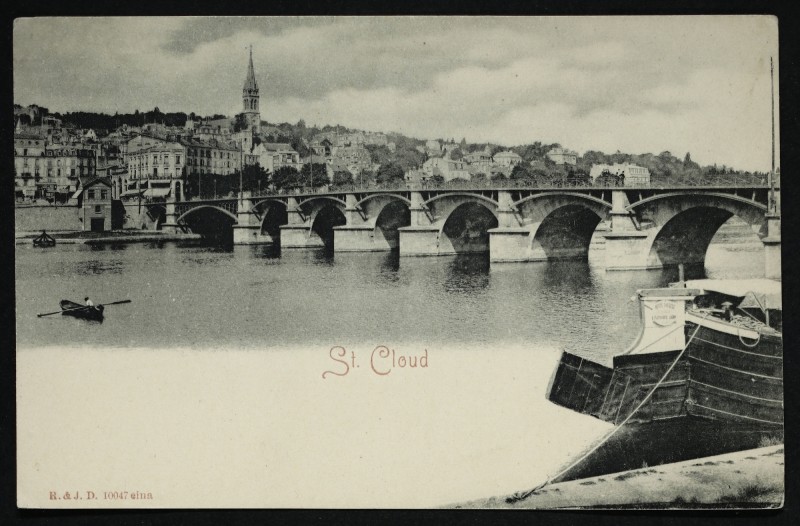 Carte postale ancienne St. Cloud à Saint-Cloud