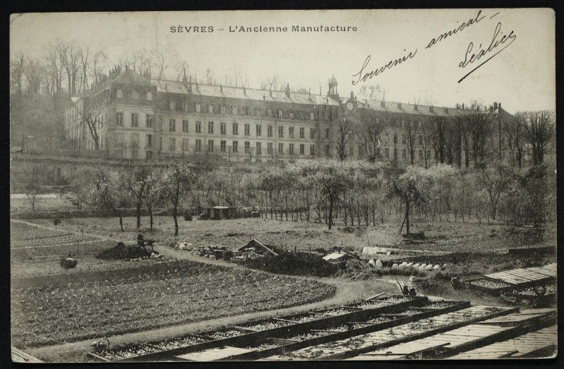 Carte postale ancienne L'Ancienne Manufacture à Sèvres