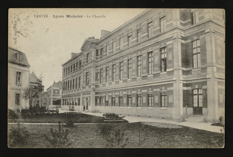 Carte postale ancienne Lycée Michelet - La Chapelle à Vanves