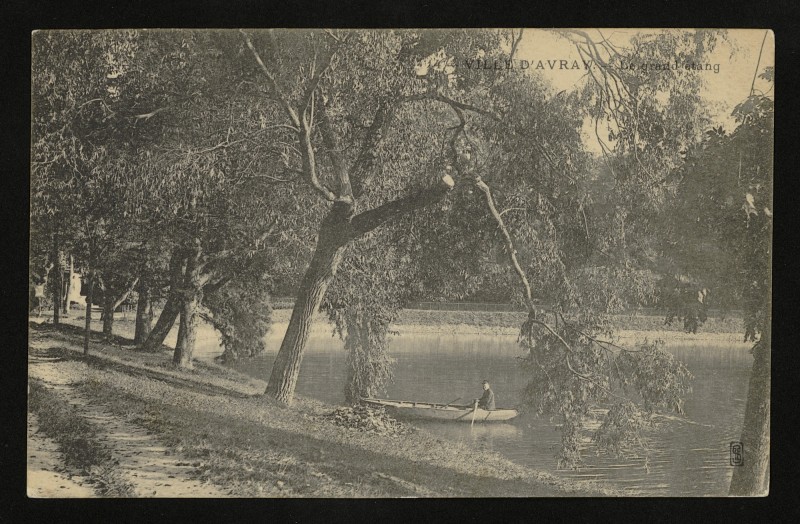 Carte postale ancienne Le grand étang à Ville-d'Avray