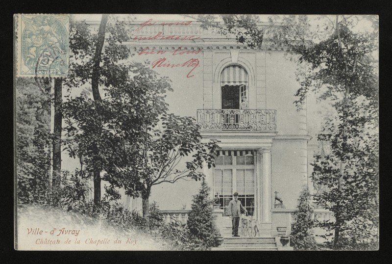 Carte postale ancienne Château de la Chapelle du Roy à Ville-d'Avray