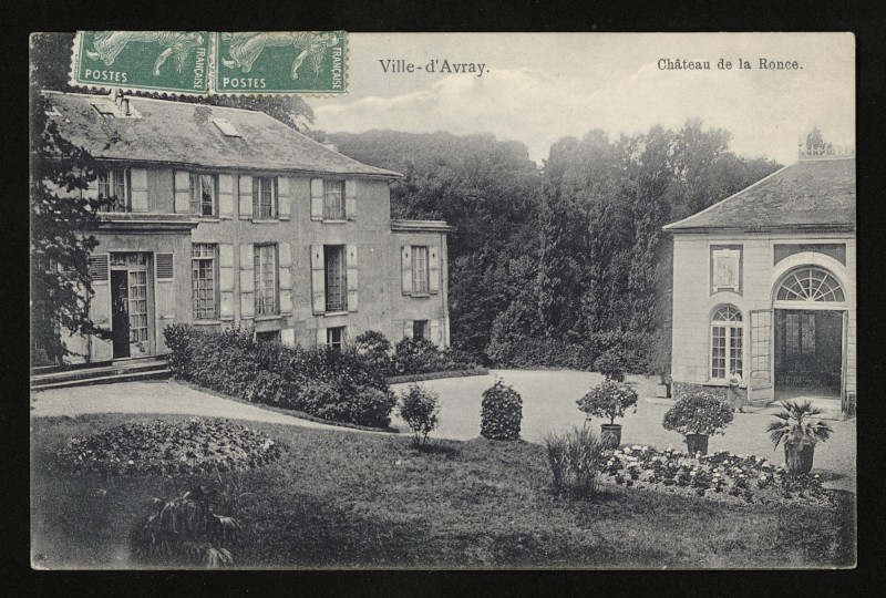 Carte postale ancienne Château de la Ronce à Ville-d'Avray