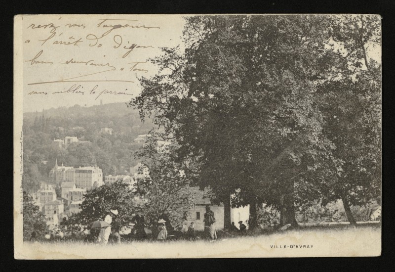 Carte postale ancienne Ville-d'Avray à Ville-d'Avray