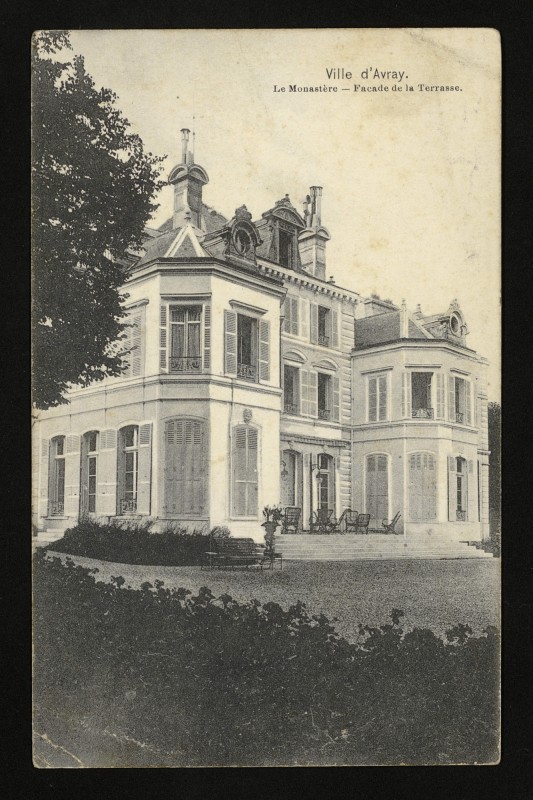 Carte postale ancienne Le Monastère. Façade de la Terrasse à Ville-d'Avray