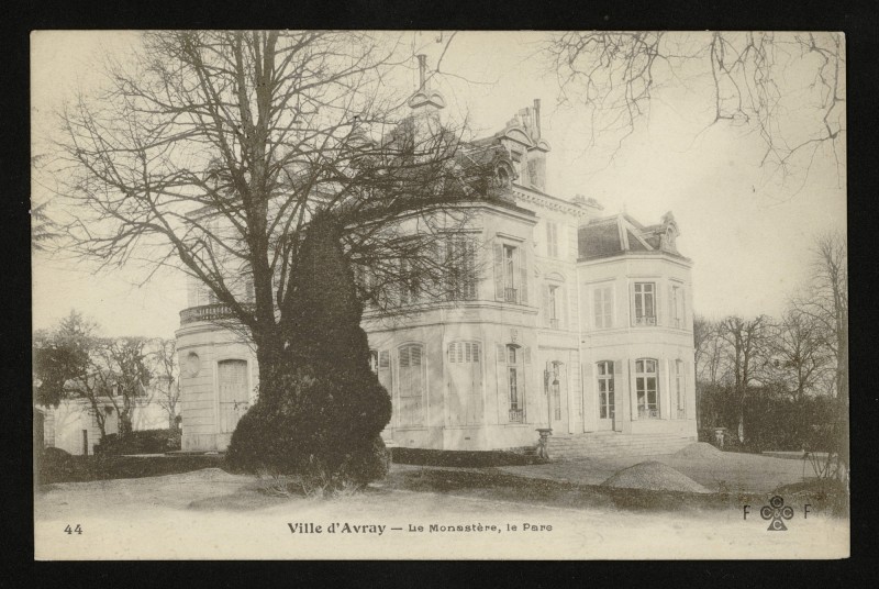 Carte postale ancienne Le Monastère, le Parc à Ville-d'Avray