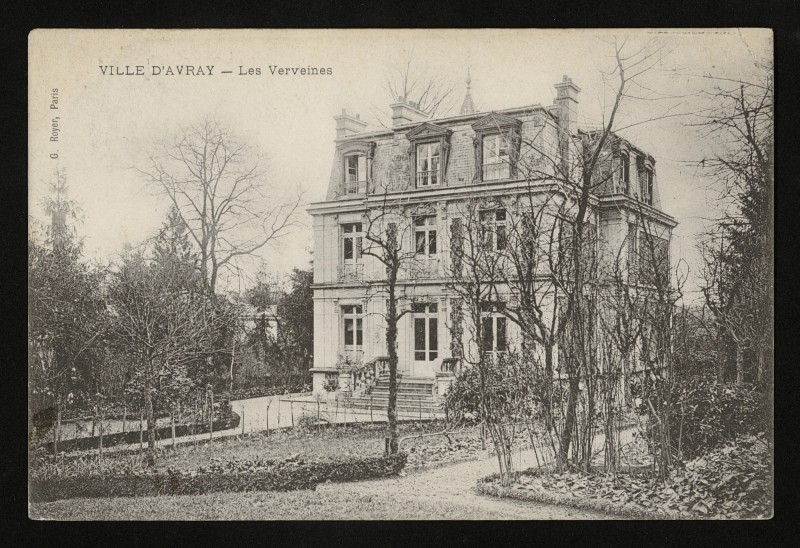 Carte postale ancienne Les Verveines à Ville-d'Avray