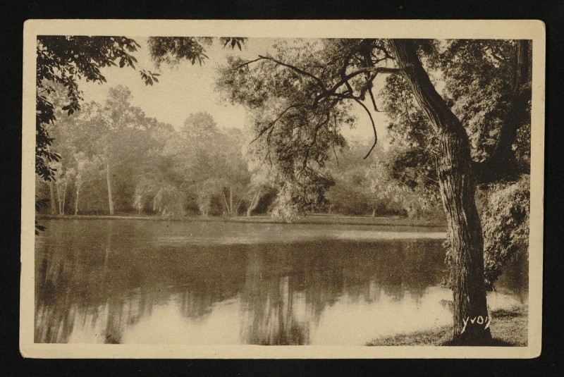 Carte postale ancienne L'Etang de Ville-d'Avray à Ville-d'Avray