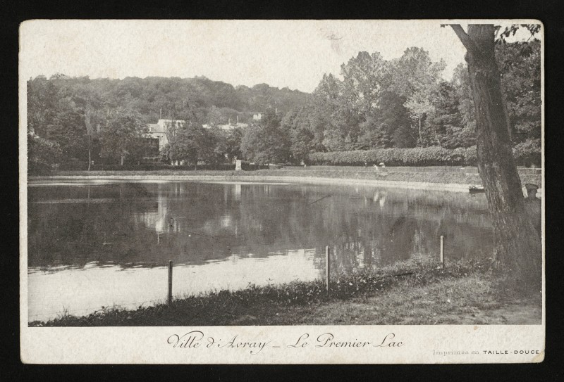 Carte postale ancienne Le Premier Lac à Ville-d'Avray