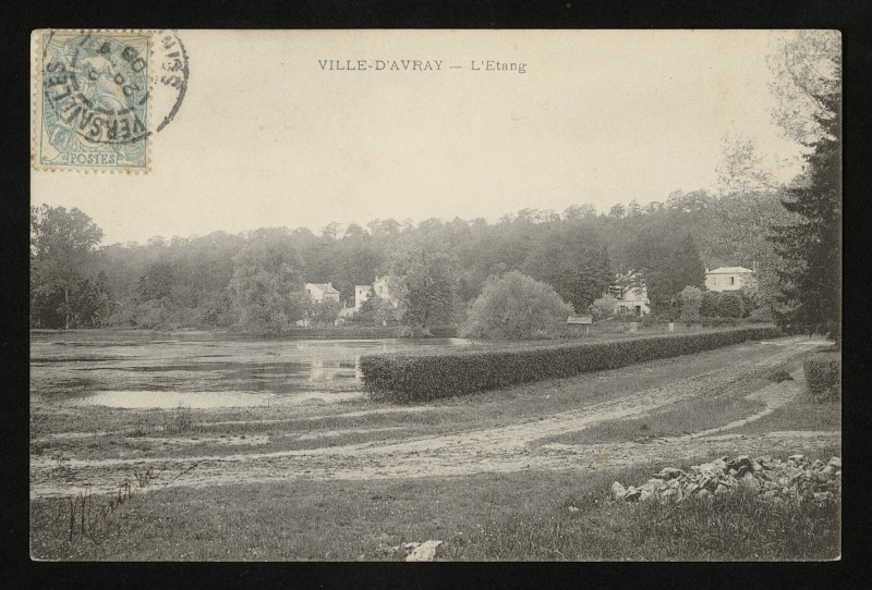 Carte postale ancienne L'Etang à Ville-d'Avray