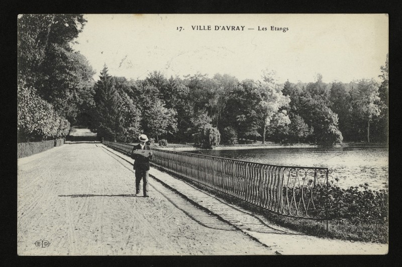 Carte postale ancienne Les Etangs à Ville-d'Avray
