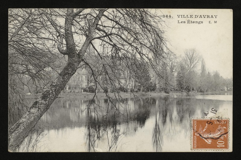 Carte postale ancienne Les Etangs à Ville-d'Avray