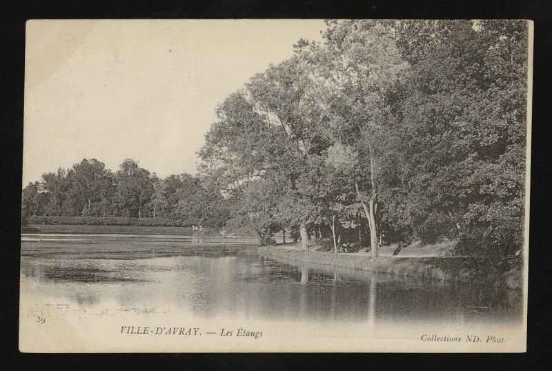 Carte postale ancienne Les Etangs à Ville-d'Avray