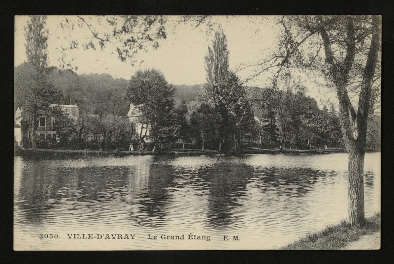 Carte postale ancienne Le Grand Etang à Ville-d'Avray
