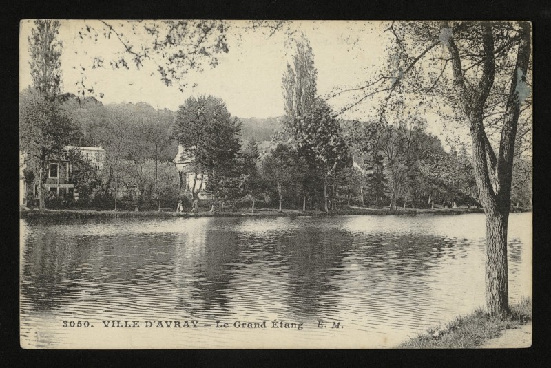 Carte postale ancienne Le Grand Etang à Ville-d'Avray