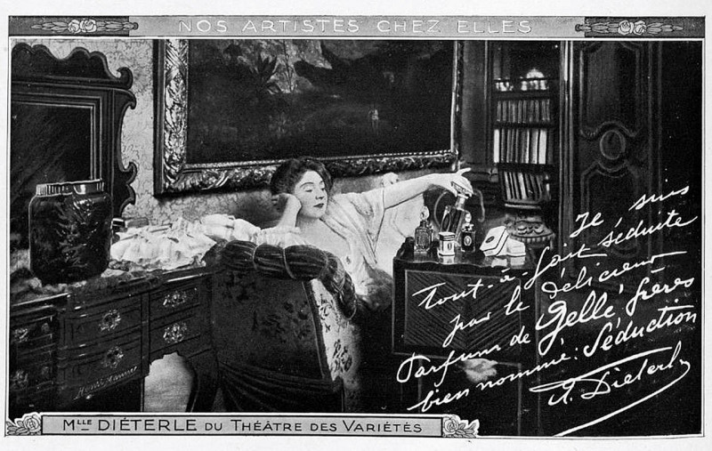 Carte postale ancienne Amélie Diéterle (1871-1941) (P)
