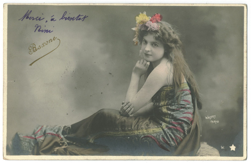 Carte postale ancienne BAXONE, Ellen W Etoile. 619-30. Photo Waléry