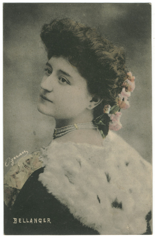 Carte postale ancienne Bellanger Sin datos. Photo Ogerau c