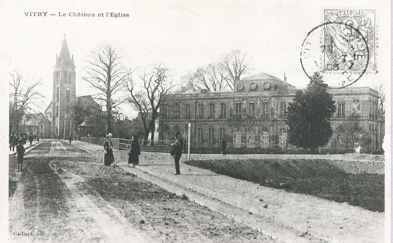 Carte postale ancienne Château de Vitry-sur-Seine