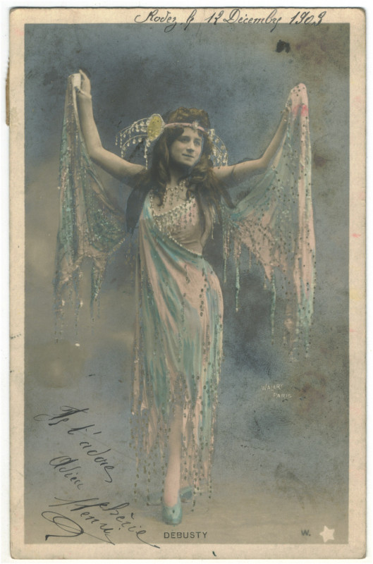 Carte postale ancienne Debusty W Etoile. 644-36. Photo Waléry