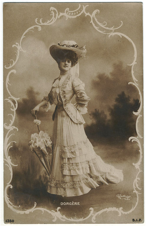 Carte postale ancienne DORGERE, Arlette SIP. 1350. Photo Reutlinger