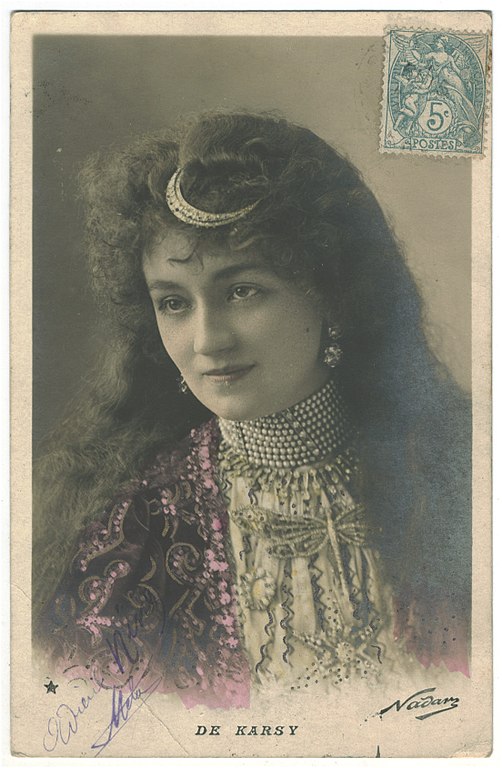 Carte postale ancienne KARSY, de Etoile. 759-65. Photo Nadar