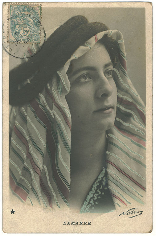 Carte postale ancienne Lamarre Etoile. 763-68. Photo Nadar