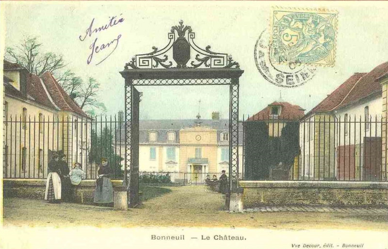 Carte postale ancienne Le château du Rancy
