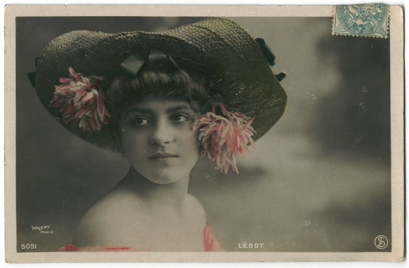 Carte postale ancienne LEDOT, Vera SIP. 5091. Photo Waléry