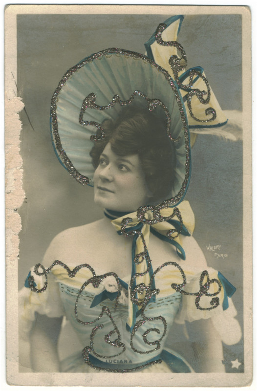 Carte postale ancienne Luciana Etoile. 673-48. Photo Waléry