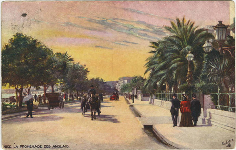 Carte postale ancienne Nice. La Promenade Des Anglais. 938P 59 (NBY 418828)