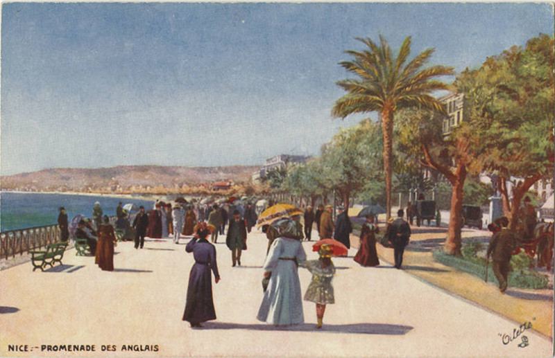 Carte postale ancienne Nice.-Promenade Des Anglais. 762-11 (NBY 420955)