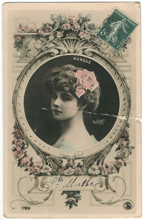 Carte postale ancienne Nungue SIP. 1789. Photo Reutlinger