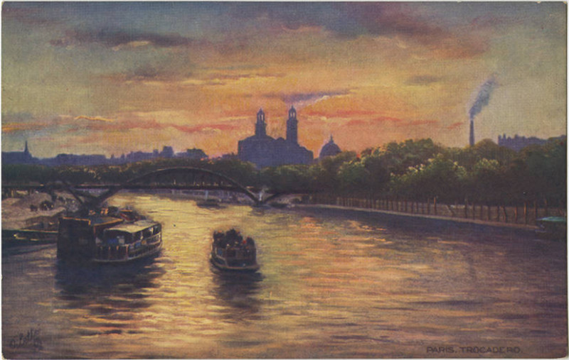 Carte postale ancienne Paris, Trocadero. 702 11 (NBY 420898)