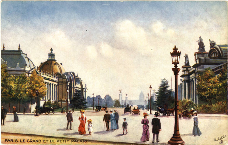 Carte postale ancienne Paris. Le Grand Et Le Petit Palais. 933 P 29 (NBY 420799)