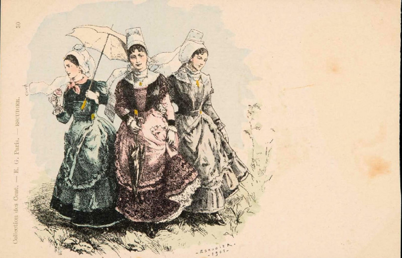 Carte postale ancienne Collection des Cent N° 30 (Escudier)