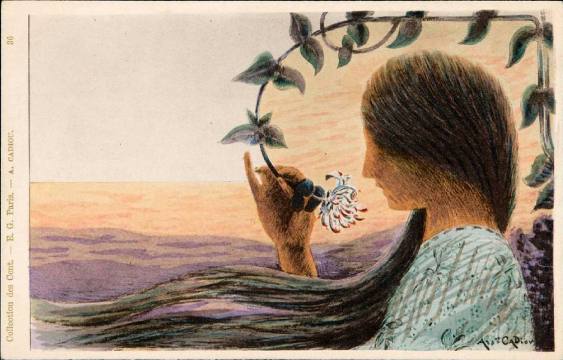 Carte postale ancienne Collection des Cent N° 36 (Cadiou)