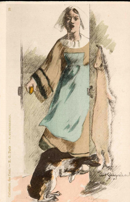 Carte postale ancienne Collection des Cent N° 39 (Guignebault)